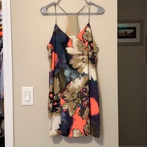Floral mini dress